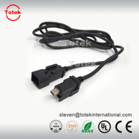 automotive In-Vehicle Infotainment IVI NAV902S USB type B male TO USB type B female customized Signal cable assembly
